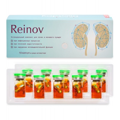 Reinov – комплекс для почек и мочевого пузыря, 10 капсул