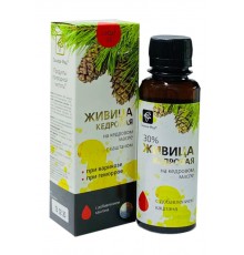 Живица кедровая с каштаном при варикозе и геморрое, 100 мл