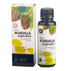 Живица кедровая с сабельником для суставов, 100 мл