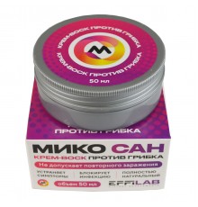 Микосан крем от грибка кожи и ногтей, 50 мл