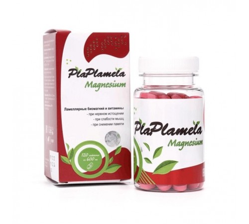 PlaPlamela Магний при стрессах, 120 таблеток
