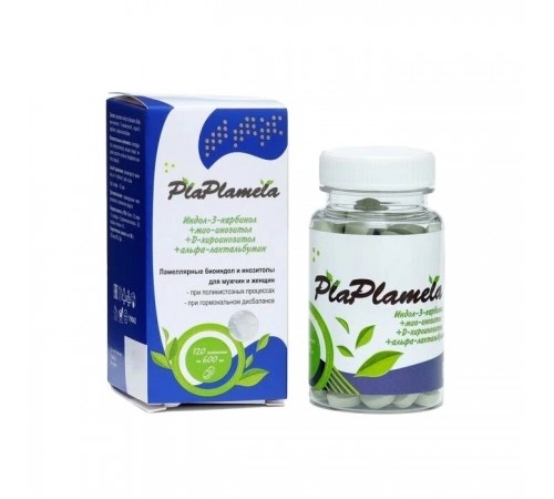 PlaPlamela Индо-инозитол для репродуктивного здоровья, 120 таблеток