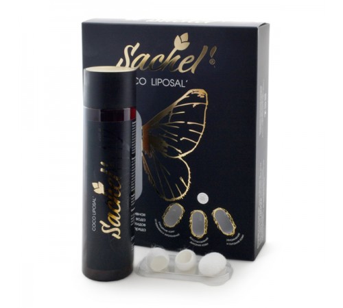 Мицеллярная вода Sachel Coco Liposal с пептидами тутового шелкопряда, 250 мл