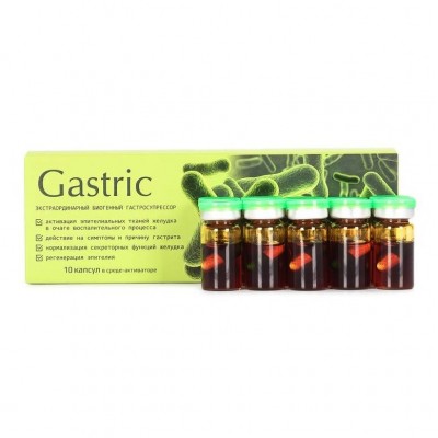 Gastric – комплекс для желудка, 10 капсул