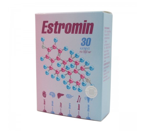 Estromin – восстановление уровня эстрадиола, 30 капсул