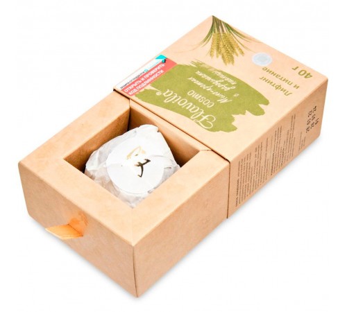 Flavoila cosmo мыло-протеин органическое с зародышами пшеницы Лифтинг и питание, 40 г