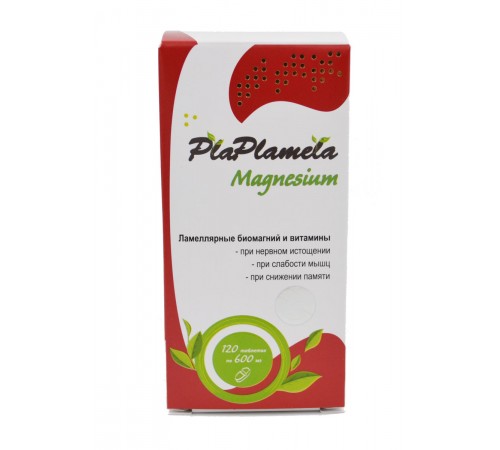 PlaPlamela Магний при стрессах, 120 таблеток