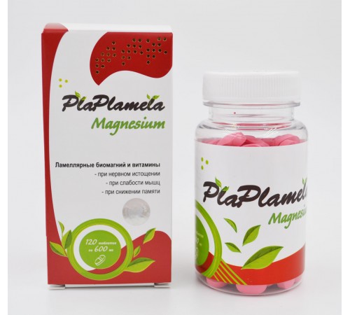 PlaPlamela Магний при стрессах, 120 таблеток