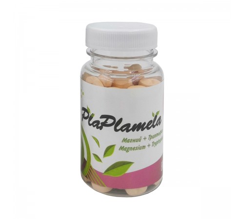 PlaPlamela Магний и триптофан для нервной системы, 120 таблеток
