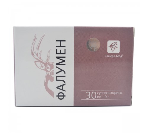 Фалумен для предстательной железы, 30 суппозиториев (свечей)