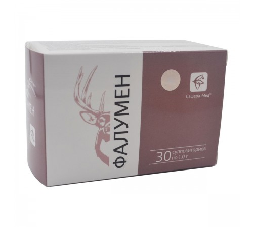 Фалумен для предстательной железы, 30 суппозиториев (свечей)