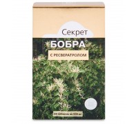 Секрет бобра с ресвератролом, 60 таблеток