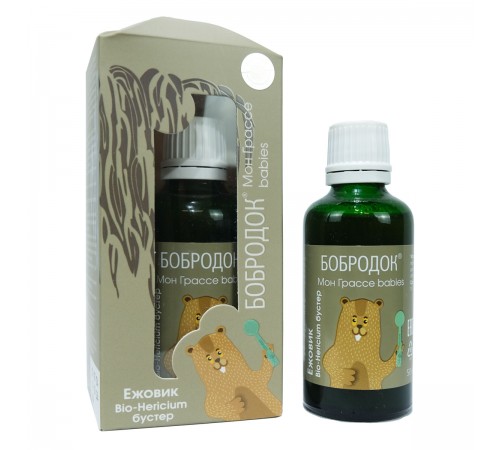 Бобродок Мон Грассе babies с ежовиком, 50 мл