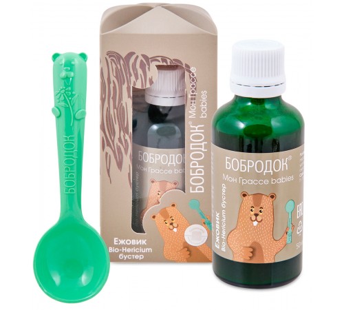 Бобродок Мон Грассе babies с ежовиком, 50 мл