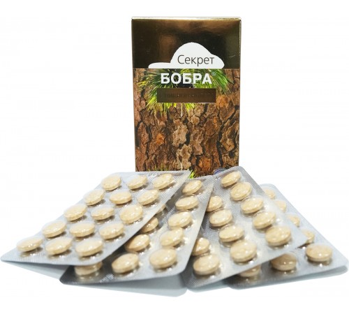 Секрет бобра с пикногенолом, 60 таблеток
