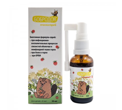 Бобродок пчелоспрей, 30 мл