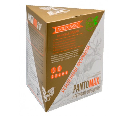 PantoMax Fortex Крепкий орешник, 50 драже