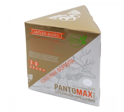 PantoMax Fortex Крепкий орешник, 50 драже