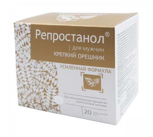 Репростанол Крепкий орешник, 20 саше-пакетов