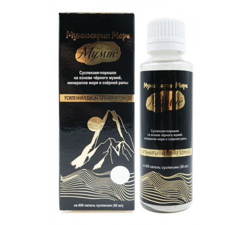 Мумимарин Море Мумиё, 3 г в 50 мл