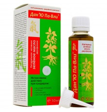 Двухфазное зелёное масло Дан'Ю Па-Вли при кандидозе, 50 мл