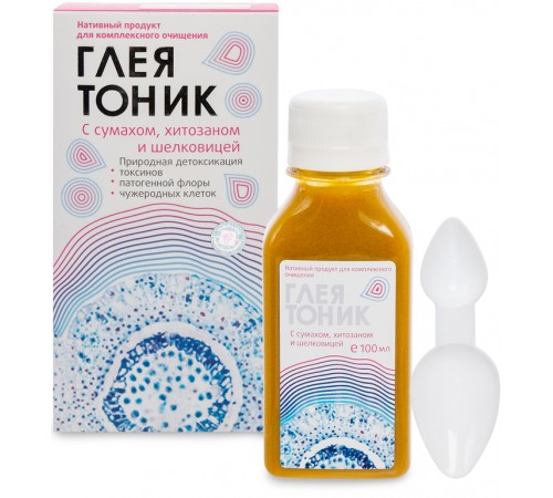 Глеятоник с сумахом, хитозаном и шелковицей – природная детоксикация, 100 г