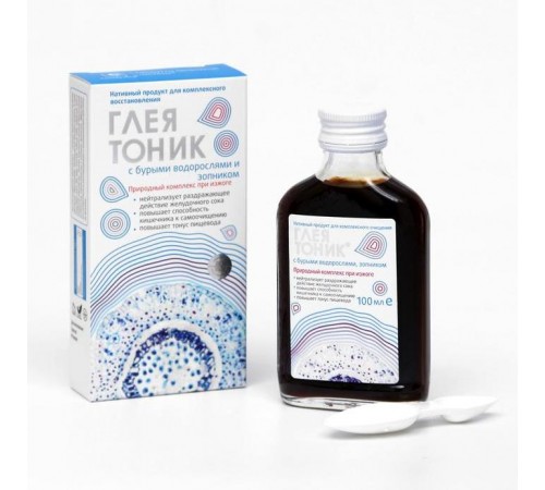 Глеятоник с бурыми водорослями и зопником – комплекс при изжоге, 100 г