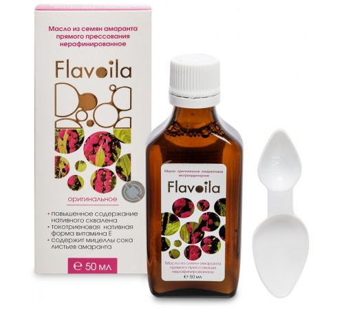 Масло семян амаранта Флавойла, 50 мл
