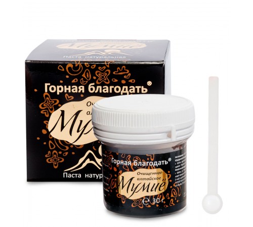Мумиё алтайское очищенное Горная благодать, 30 г