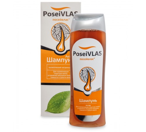 Шампунь Посейвлас Актив для восстановления волос, 250 мл