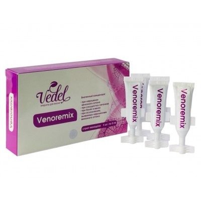 Venoremix – концентрат для вен, 5 монодоз по 5 мл