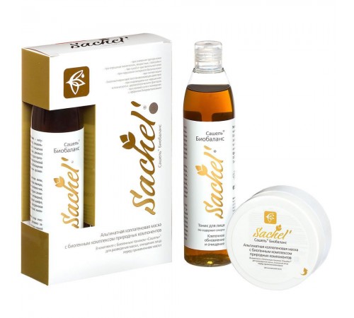 Маска для лица альгинатная коллагеновая Sachel Биобаланс