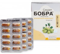 Секрет бобра Острый ум с лецитином, капсулы 30 шт.