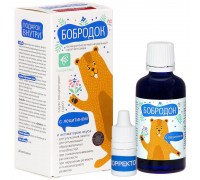 Бобродок с лецитином для улучшения памяти и внимания, 50 мл