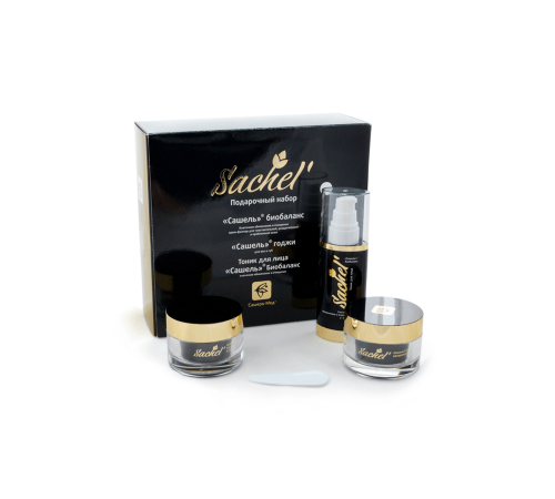 Подарочный набор №2 Sachel (Крем для век и губ Годжи, 30 мл + Крем-филлер Биобаланс, 30 мл + Тоник Биобаланс, 50 мл)