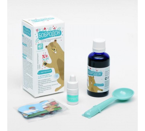 Бобродок с лапчаткой для щитовидной железы, 50 мл