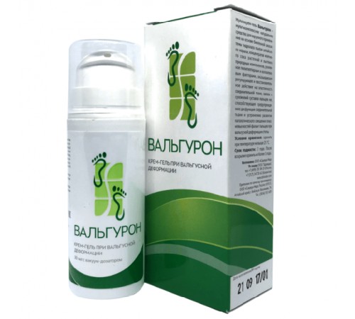 Крем-гель Вальгурон при вальгусной деформации, 30 мл
