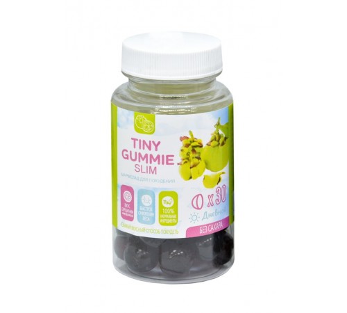 Tiny Gummie Slim мармелад для похудения дневной, 30 шт.