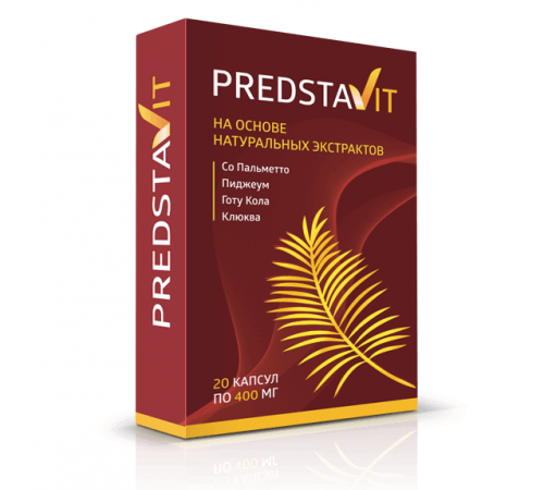 Predstavit (Представит) комплекс при простатите, 20 капсул