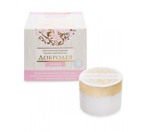 Крем Добродея Чаговый противоаллергенный, 30 мл
