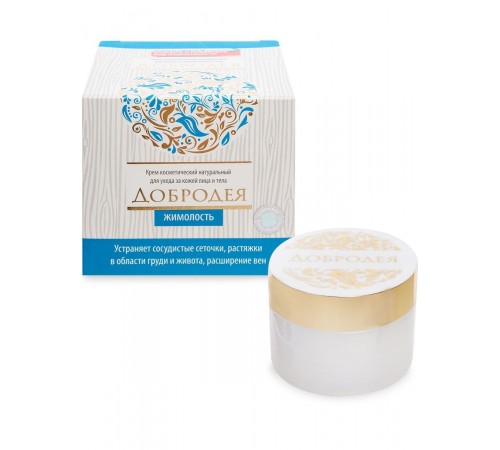 Крем Добродея Жимолость от сосудистых сеточек, варикоза, целлюлита и растяжек, 30 мл