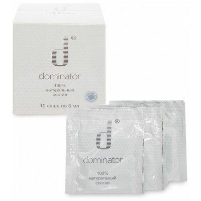 Dominator крем-гель для мужчин, 10 саше по 5 мл