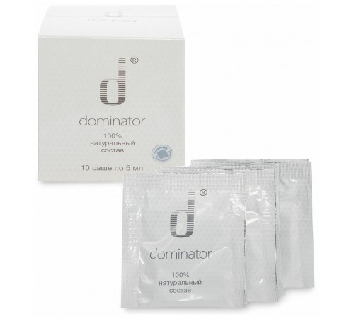 Dominator крем-гель для мужчин, 10 саше по 5 мл