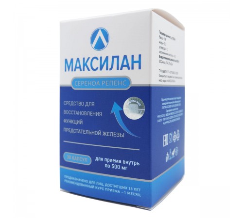 Максилан для предстательной железы, 30 капсул