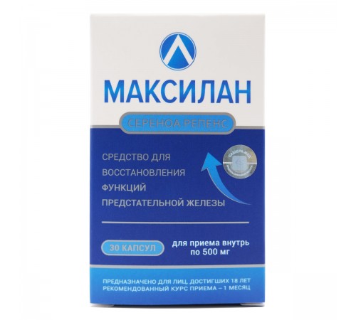 Максилан для предстательной железы, 30 капсул