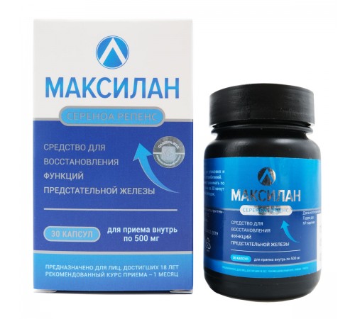 Максилан для предстательной железы, 30 капсул