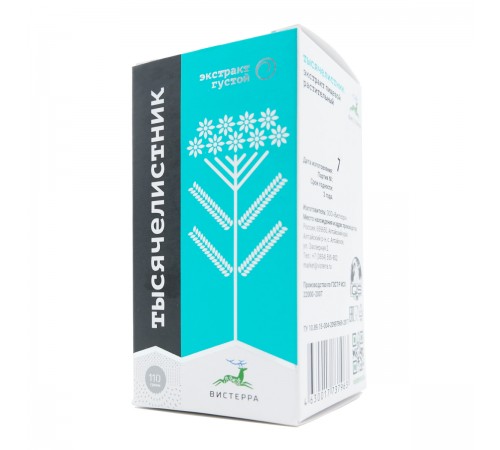 Тысячелистник, густой экстракт от Вистерра, 110 г