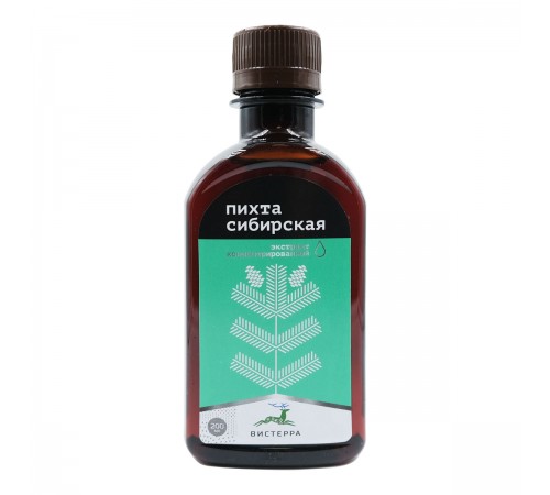 Пихта сибирская Вистерра, концентрат на фруктозе, 200 мл