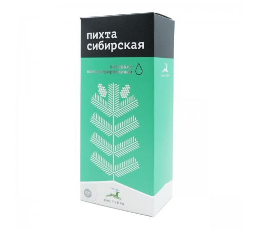 Пихта сибирская Вистерра, концентрат на фруктозе, 200 мл