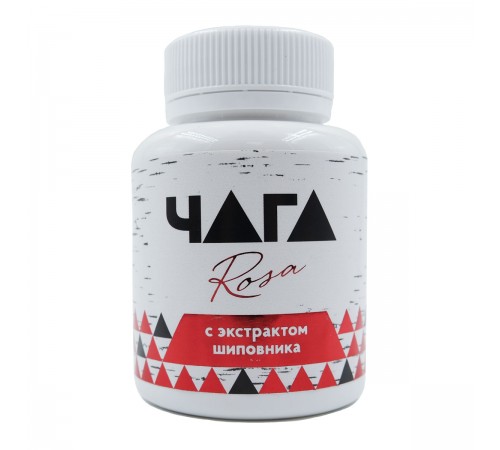Чага Rosa Вистерра с плодами шиповника, 90 г